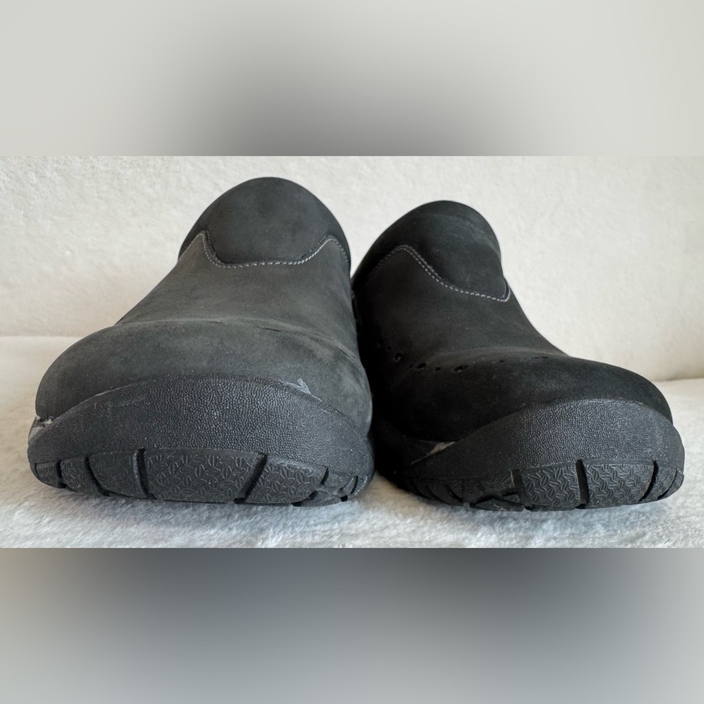 Merrell Encore Blip Shoes Women's Black Suede Slip On Mule Clogs Size 9.5 - Picture 4 of 9